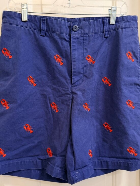 Vineyard Vines Other - Vineyard Vines Lobster Embroidered Club Shorts 33